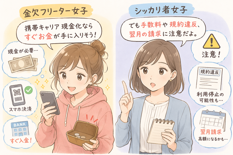 キャリア決済現金化