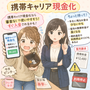 携帯キャリア現金化